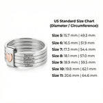 Personalized Name Stacking Rings