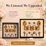 Personalized Wedding Memory Museum Frame – A Mini Gallery of Your Forever