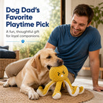 Dog Dad's Favorite — Custom Embroidered Octopus Plush Toy