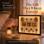Personalized Wedding Memory Museum Frame – A Mini Gallery of Your Forever