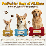 Personalized Dog Bone-Shaped Squeaky Toy