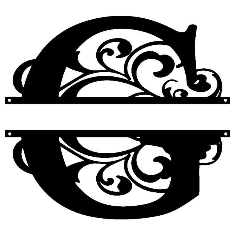 Personalized Family Name Metal Sign-Monogram Wall Decor