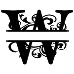 Personalized Family Name Metal Sign-Monogram Wall Decor