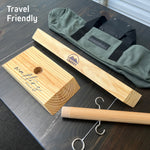 Personalized Wooden Ring Toss Game - Custom Name