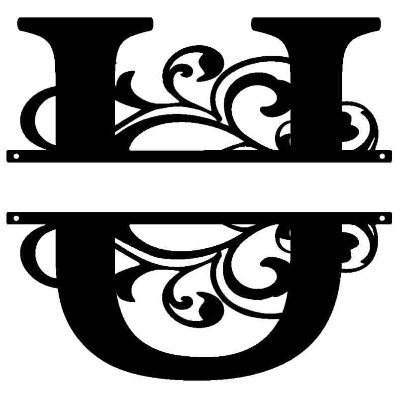 Personalized Family Name Metal Sign-Monogram Wall Decor