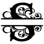 Personalized Family Name Metal Sign-Monogram Wall Decor