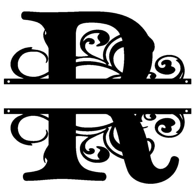 Personalized Family Name Metal Sign-Monogram Wall Decor