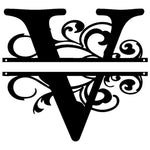 Personalized Family Name Metal Sign-Monogram Wall Decor