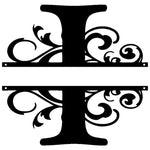 Personalized Family Name Metal Sign-Monogram Wall Decor