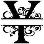 Personalized Family Name Metal Sign-Monogram Wall Decor