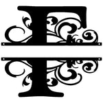 Personalized Family Name Metal Sign-Monogram Wall Decor