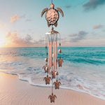 Pure hand-made Copper Horse wind chimes