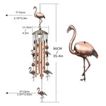 Pure hand-made Copper Horse wind chimes