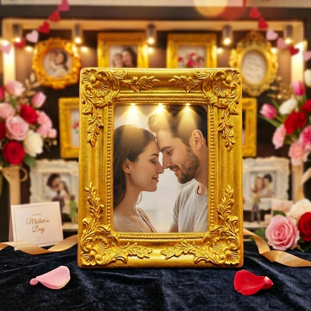 Marco del Museo de Nosotros, regalo personalizado para parejas, lindos regalos en miniatura para museos, regalo significativo, regalo de aniversario para San Valentín.