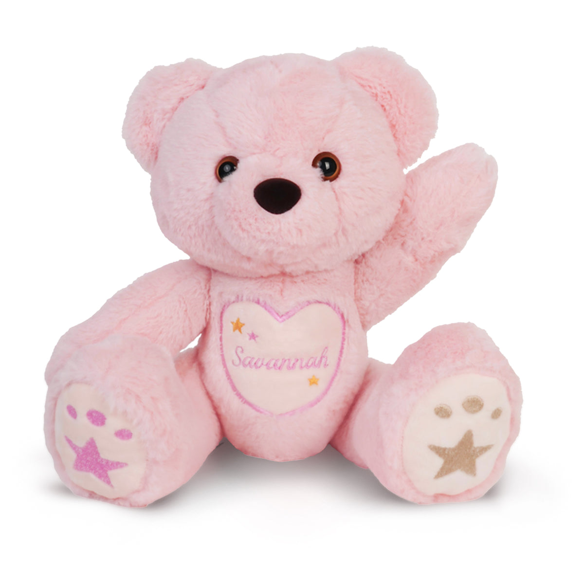 Starlight Teddy Bear 14” - Pink - Personalized Gift