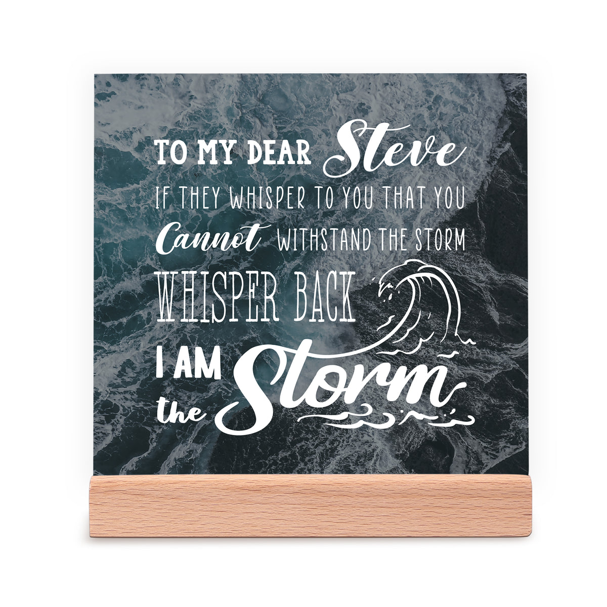 Personalized Office Desk Sign Decor Back to School Gift for Children