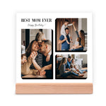 Best Mom Ever Happy Mother's Day's Gift Office Desk Sign Decor