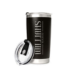 Personalized Coffee Tumbler with Custom Name 20oz Insulated Stainless Steel Travel Cup