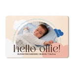Fresh Appearance Birth Announcement