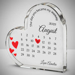 Heart Acrylic Keepsake - Mother's Day Gift for Mom