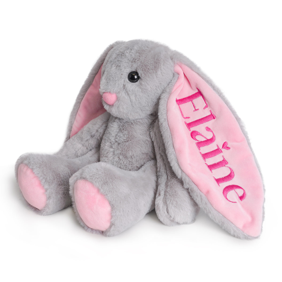 Custom Name Embroidered Plush Bunny: Ideal Easter, Birthday Gift for Little Ones