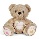 Starlight Teddy Bear 14” - Brown Short Fur - Personalized Gift