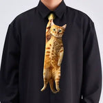 Custom Pet Photo Tie Cute Pet Design Novelty Tie Gifts for Pet Lovers
