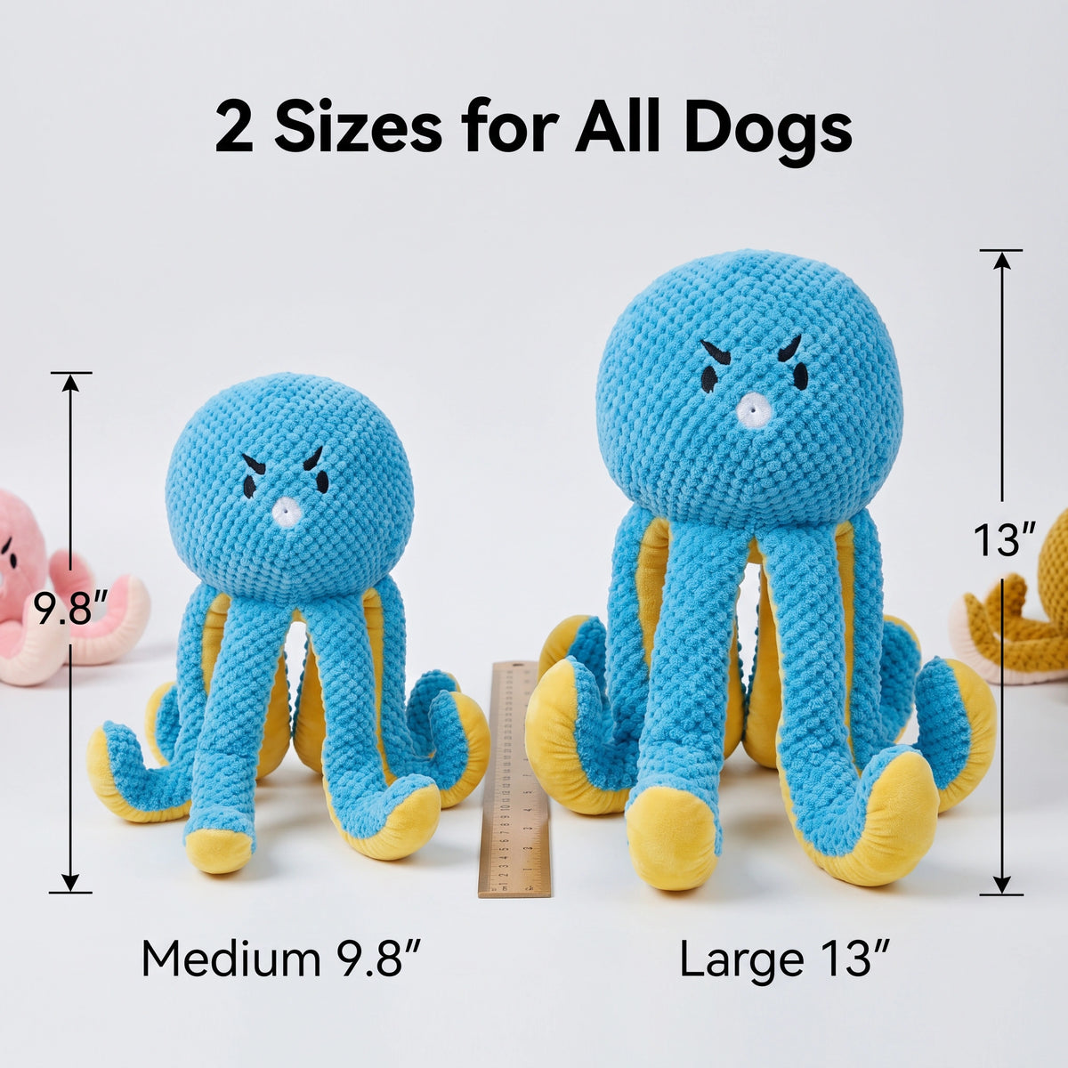 Dog Dad's Favorite — Custom Embroidered Octopus Plush Toy