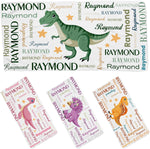 Personalized Kids Beach Towels with Names - 6 Sizes, Cotton/Poly