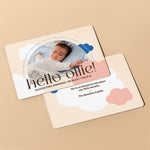 Fresh Appearance Birth Announcement