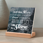 Personalized Office Desk Sign Decor Back to School Gift for Children