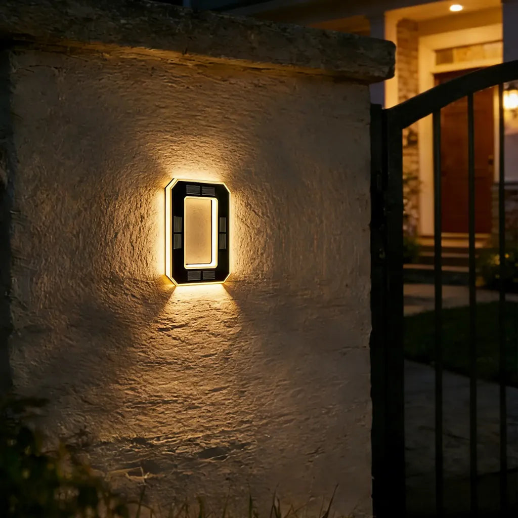 9-Inch Waterproof LED Solar Lighted House Numbers for Outside