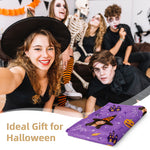 Happy Halloween Creating Memories with Floating Faces Your Blanket