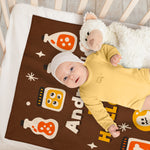 Personalized Deadly Venoms Custom Blanket Happy Halloween