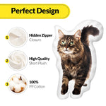 Custom Shaped Photo Pillow – Personalized Pet, People, or Any Picture Gift