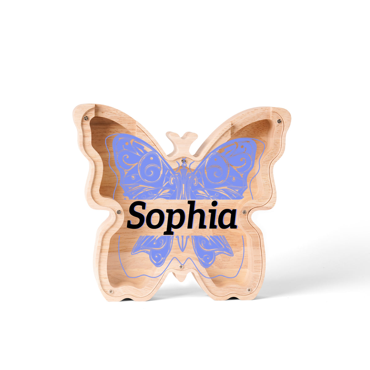 Wooden Butterfly Piggy Banks for Kids