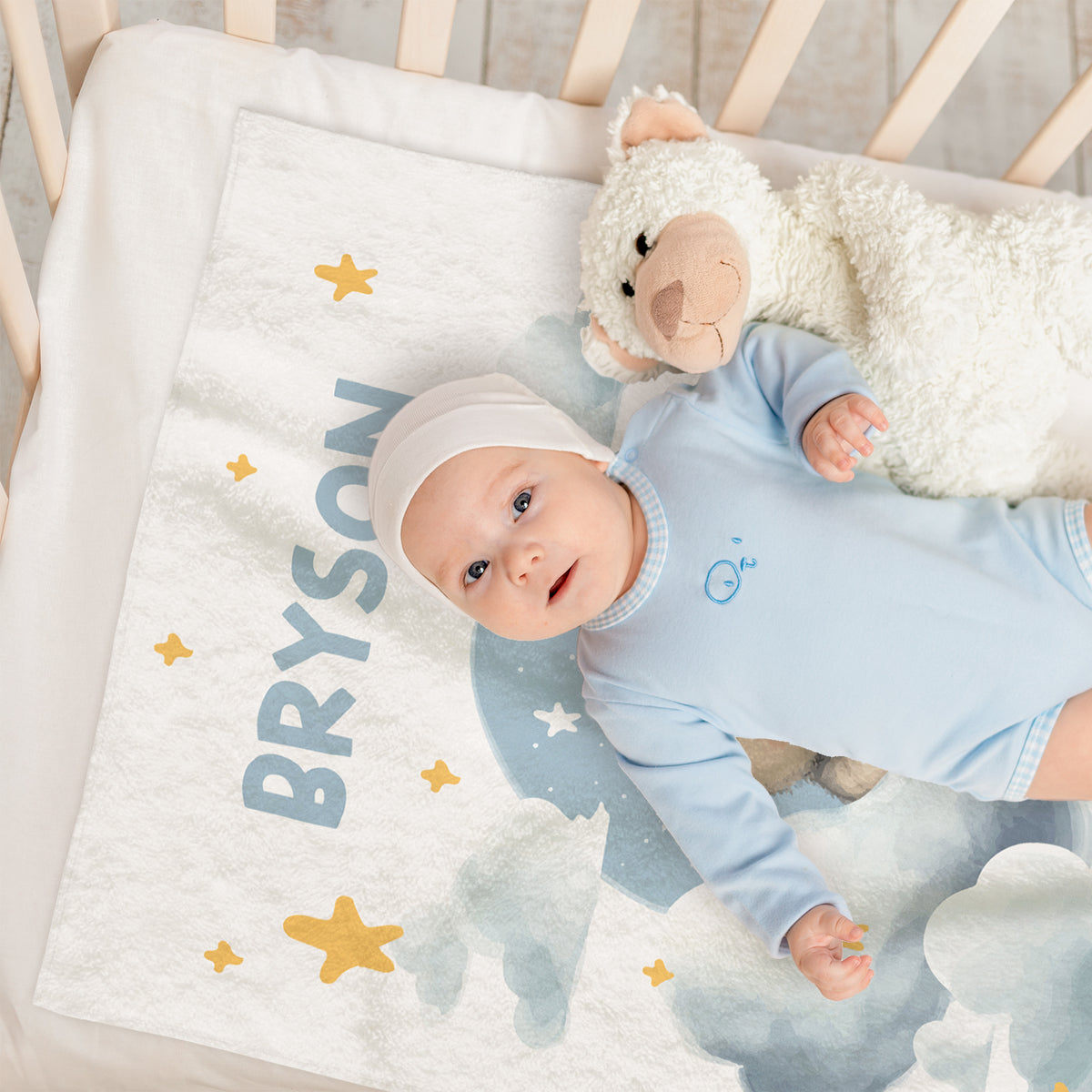 Personalized baby Blankets With Name Super Soft and Cuddly