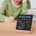 You Could Make A Wish Big Motivational and Inspirational Quotes College Office Desk