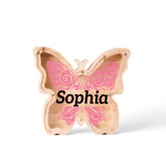 Wooden Butterfly Piggy Banks for Kids