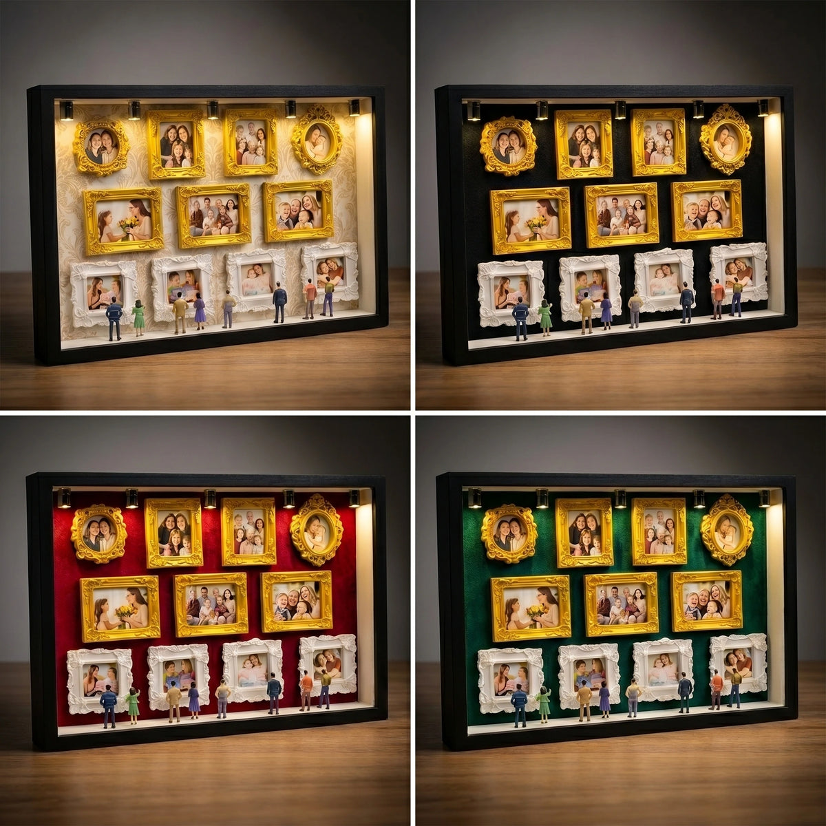 Marco del Museo de Nosotros, regalo personalizado para parejas, lindos regalos en miniatura para museos, regalo significativo, regalo de aniversario para San Valentín.