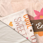 Lovely Mother Beautiful Funny Cool Personalized Custom Blanket