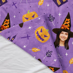 Happy Halloween Creating Memories with Floating Faces Your Blanket