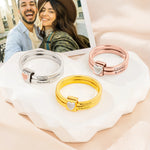 Personalized Name Stacking Rings