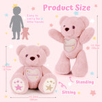 Starlight Teddy Bear 14” - Pink - Personalized Gift