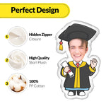 Custom Shaped Photo Pillow – Personalized Pet, People, or Any Picture Gift