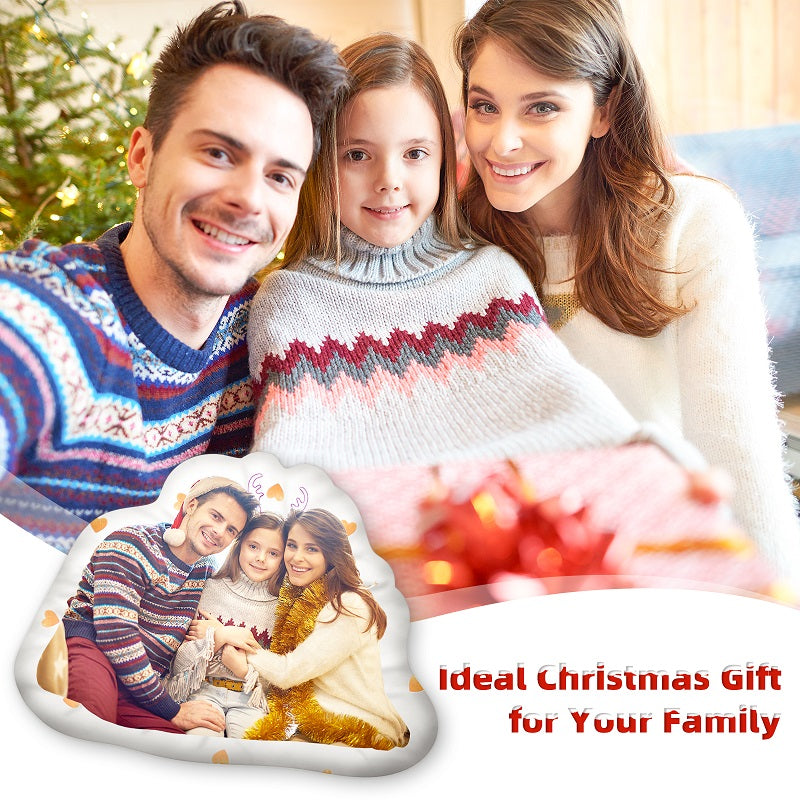 Custom Shaped Photo Pillow – Personalized Pet, People, or Any Picture Gift