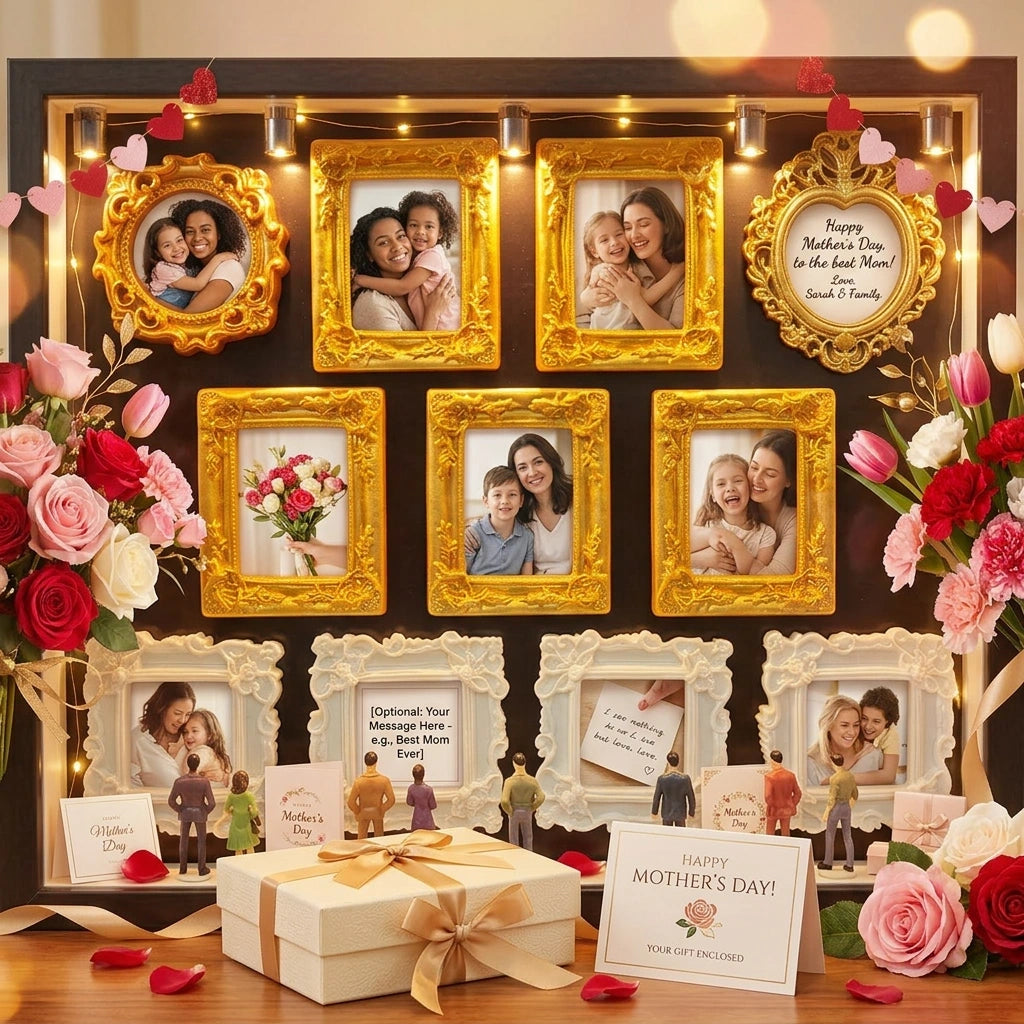 Personalized Museum of Us Frame – A Heartfelt Mother’s Day Gift for Her