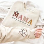 Wear Your Heart on Your Sleeve – Personalized Mama Sweatshirt with Kids’ Names