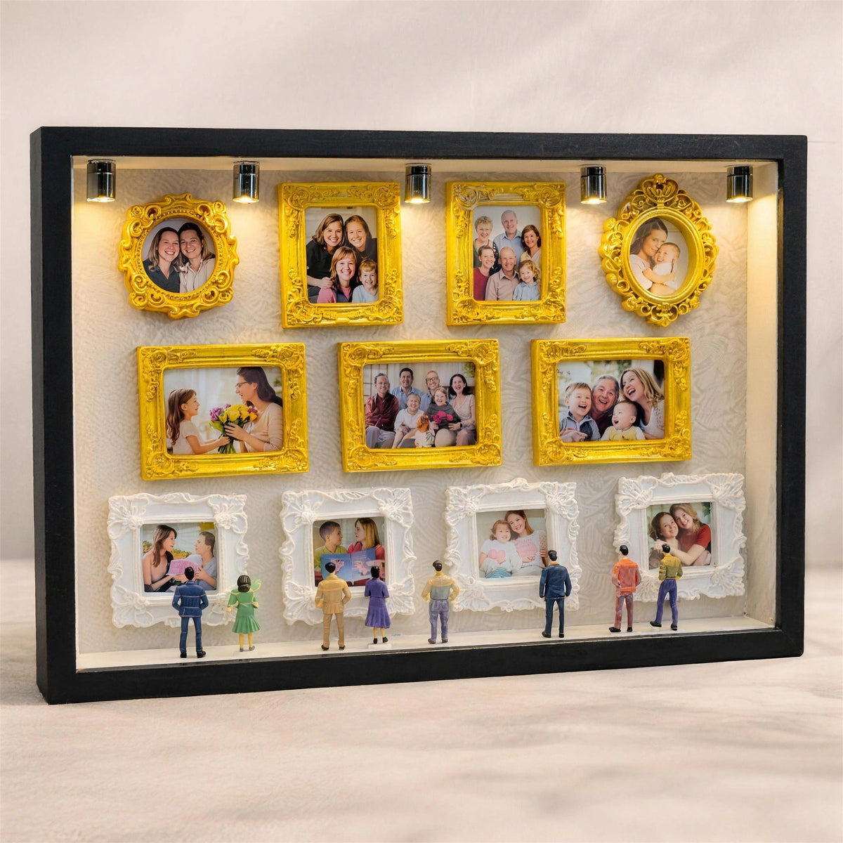Marco del Museo de Nosotros, regalo personalizado para parejas, lindos regalos en miniatura para museos, regalo significativo, regalo de aniversario para San Valentín.
