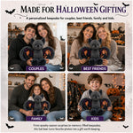 Personalized Halloween Bat Bear Plush 🦇🧸